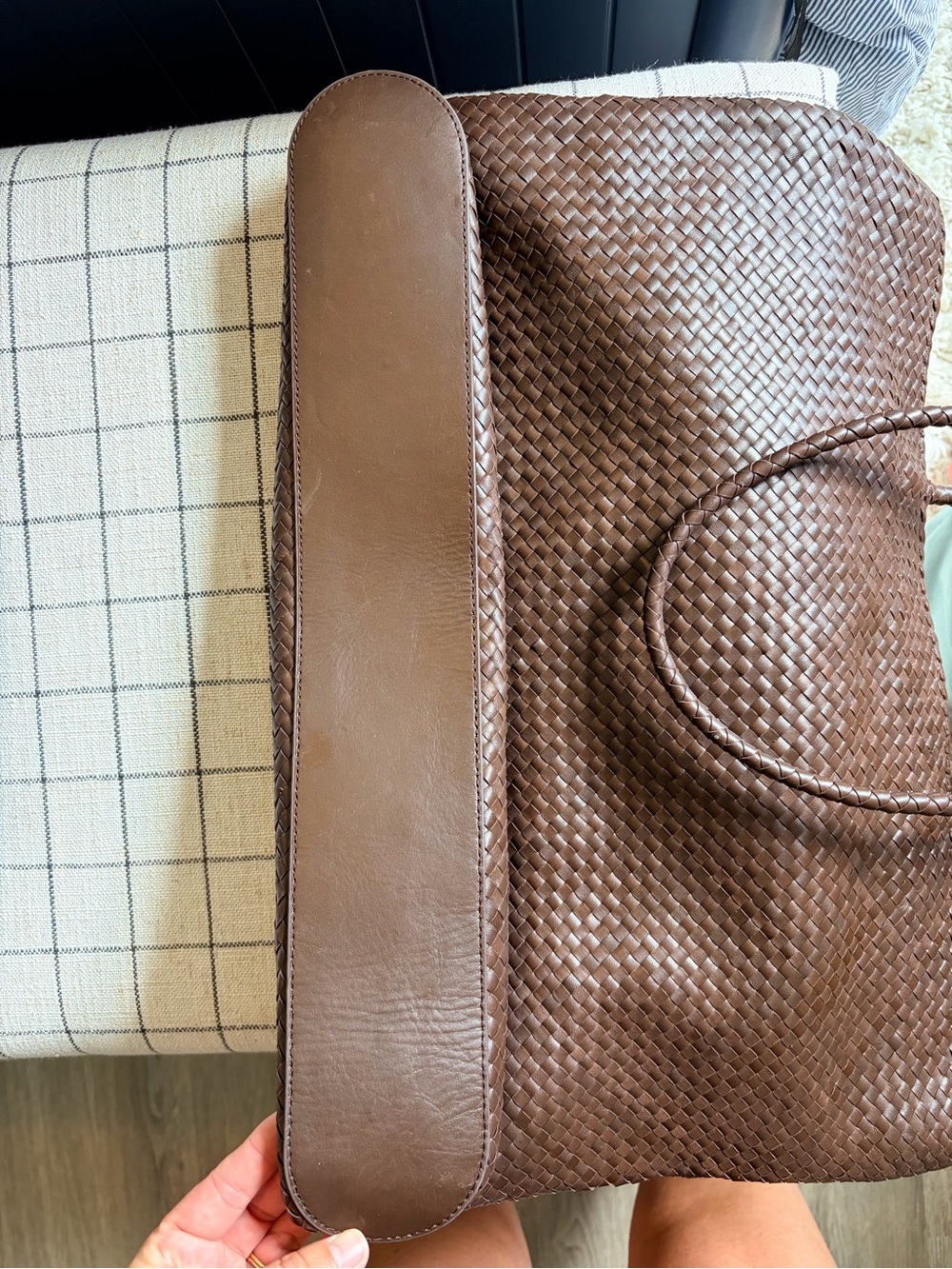 Quince Siena Handwoven Tote - Picture 11 of 13